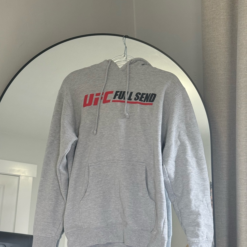 UFC Full Send Men's Gray Hoodie